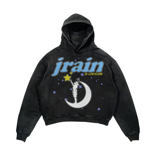 JRAIN Black Hoodie