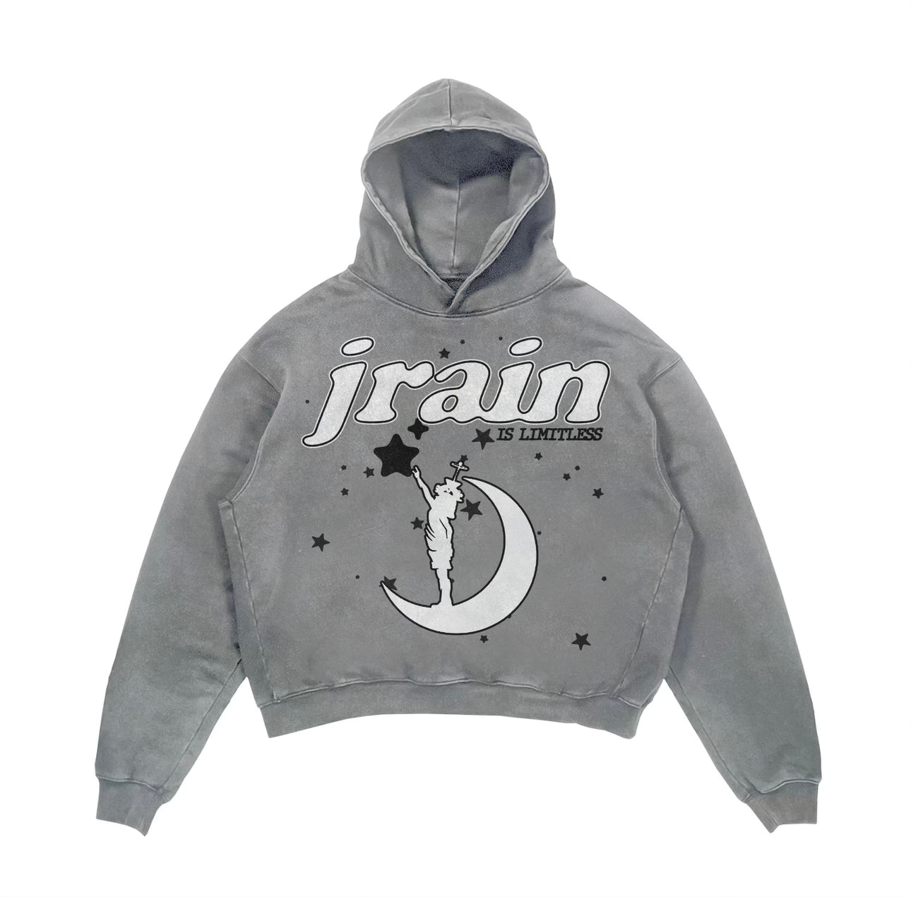 JRAIN Grey Hoodie